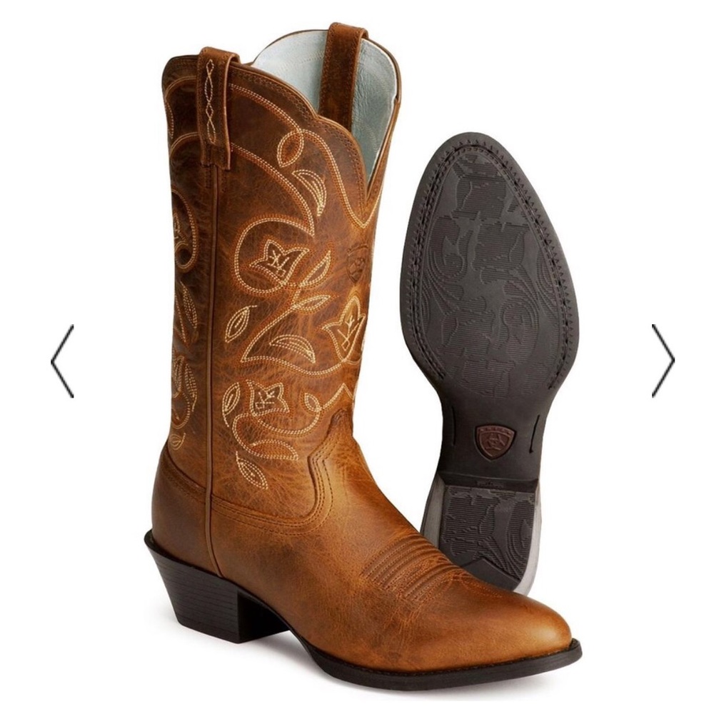 Ariat Heritage Leather Western Boots Sz. 9